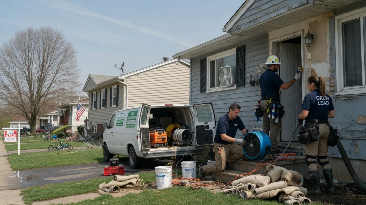 Flood Cleanup in Harrison Township, MI near me