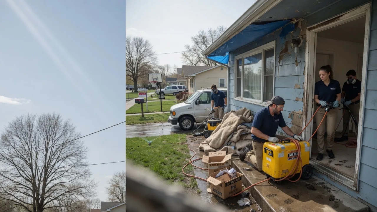 Basement Flood Cleanup in Harrison Township, MI near me